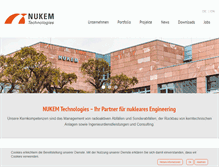 Tablet Screenshot of nukemtechnologies.com